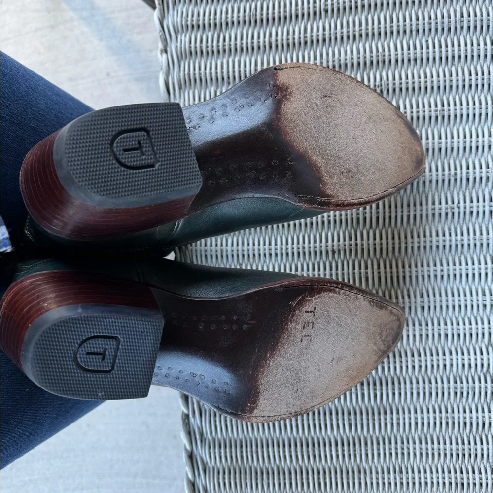 Tecovas Green Leather Boots, size 9, EUC - Picture 5 of 8